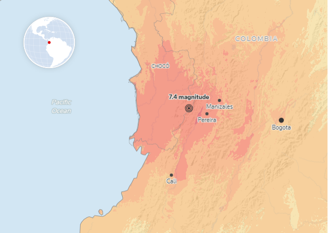 Colombia Earthquake