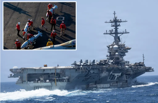 Dire conditions reported aboard USS Abraham Lincoln as sailors try to jump
