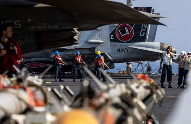 Dire conditions reported aboard USS Abraham Lincoln as sailors try to jump