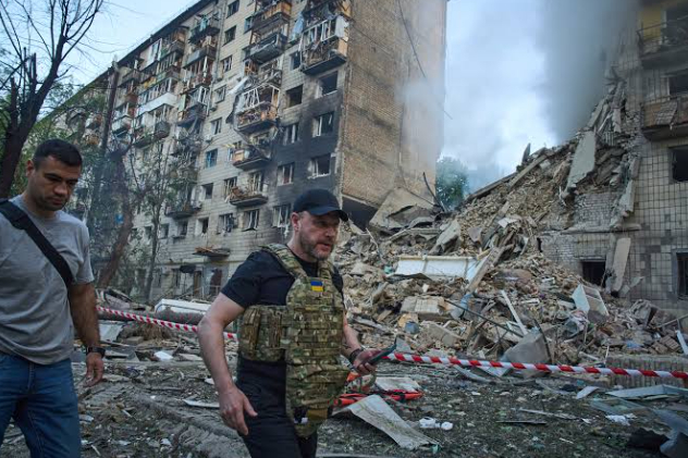 Russia pummels Kyiv with drones and missiles