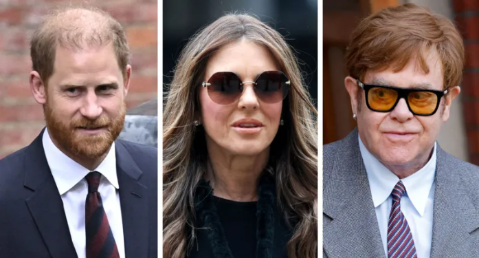 Prince Harry and six other public figures