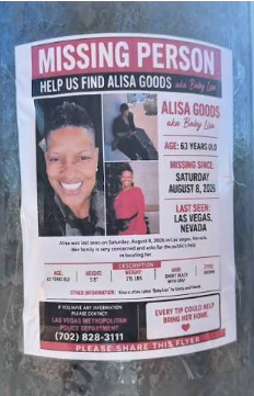 Alisa Goods Found Dead in Las Vegas