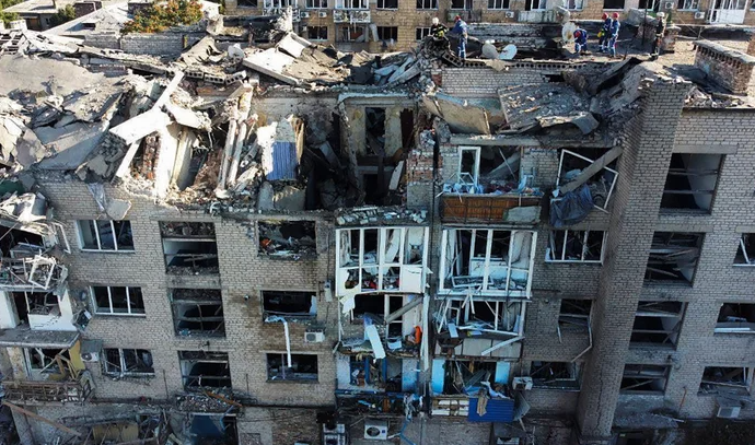 Russian drone strike kills 15 people at shopping mall in Zelenskyy's hometown