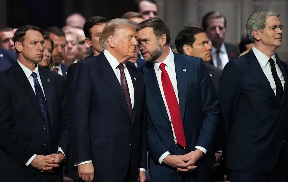 President Donald Trump and Vice President JD Vance