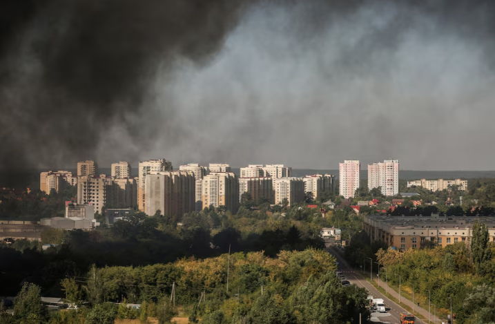 Russian Drone Strike Ukraine