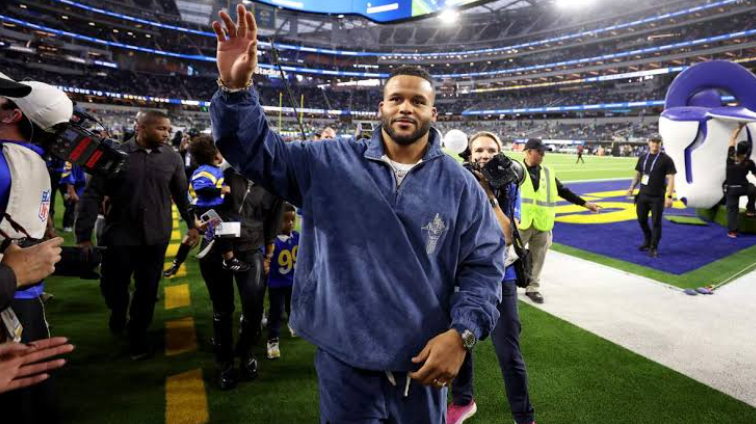 Aaron Donald, a three-time Defensive Player of the Year