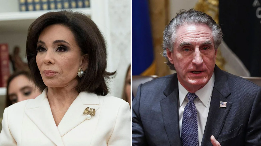 Jeanine Pirro and Doug Burgum reportedly clashed over the vandalism claims