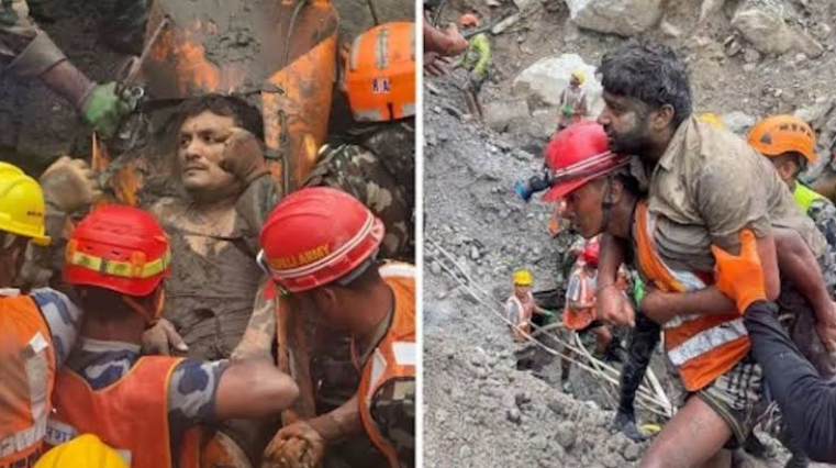 2 trapped workers rescued from Nepal hydropower tunnel 9 days after floods