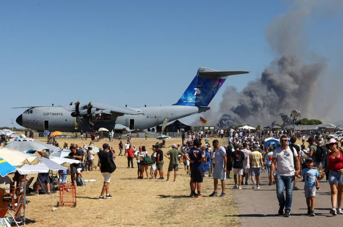 Greek F-4 Fighter Jet Crashes