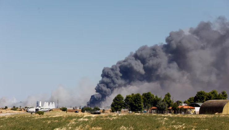 Greek F-4 Fighter Jet Crashes During Air Show Near Athens