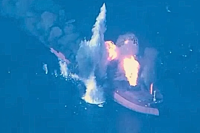 U.S. Strikes 3 Iranian Oil Tankers