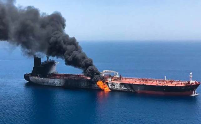 U.S. Strikes 3 Iranian Oil Tankers After Ballistic Missile Attack on Warships