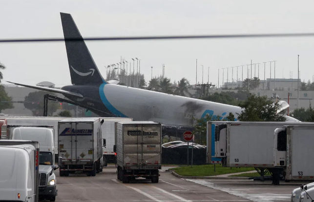 Amazon Cargo Plane Boeing 767 Crashes at Miami Airport