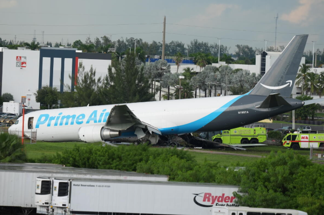 At least 5 dead, 5 injured after Amazon cargo Plane