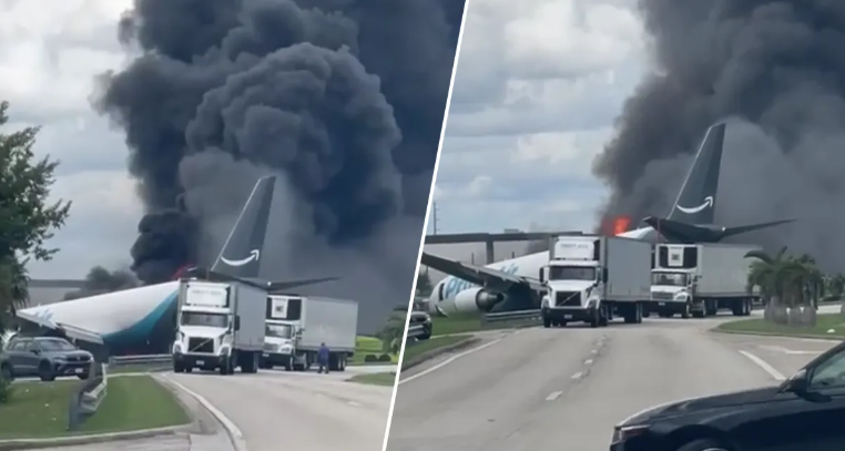 At least 5 dead, 5 injured after Amazon cargo Plane