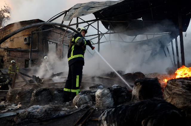 Russia Strikes Kyiv