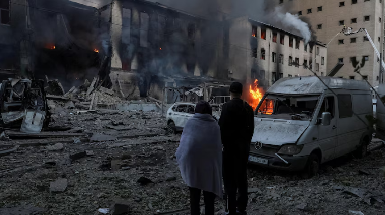 Russia Strikes Kyiv
