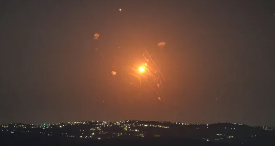 Iran Launches Missiles