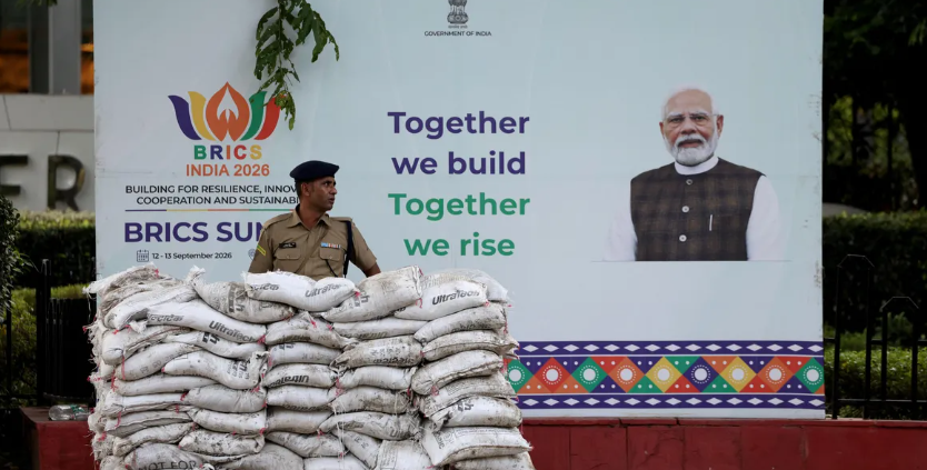 India sees BRICS as a way to engage China