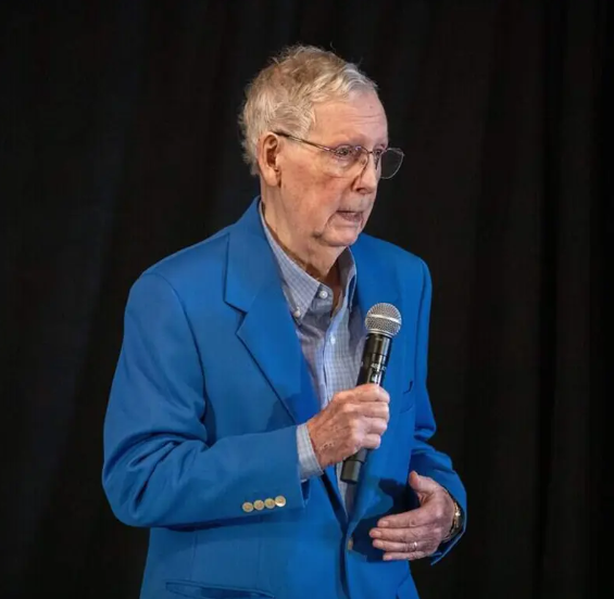 Mitch McConnell Capitol Hill Return