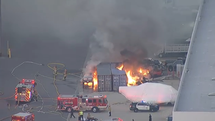 News Helicopter Crashes in Los Angeles, Killing 3 Near Fatal Bus Collision Site