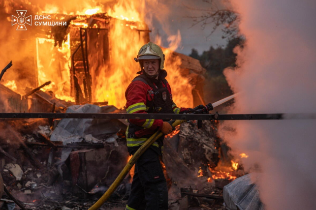 Russian Drone Strike on a Passenger Bus in Ukraine Kills 5 and Injures 7