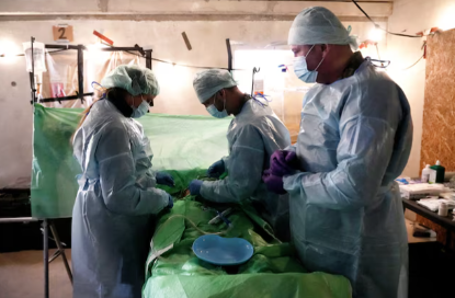 The NATO medical exercise assumed that allies will have secured air dominance over field hospitals
