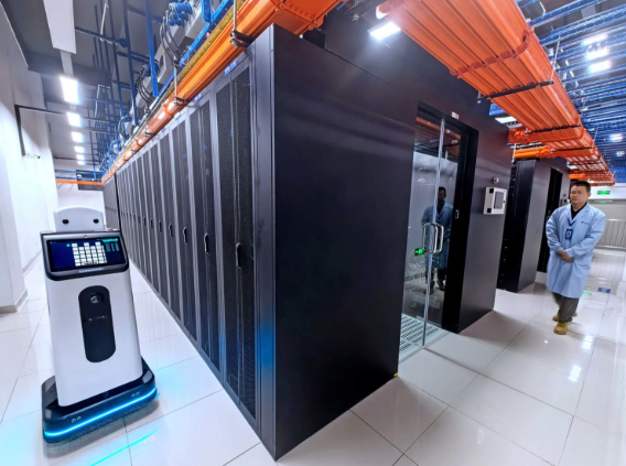 Huge data centres rise at 'China speed' to power its AI ambitions