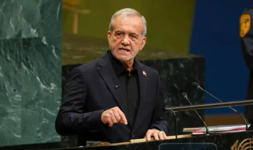 Iran President Masoud Pezeshkian Tells Trump It Will Never 'Bend the Knee'