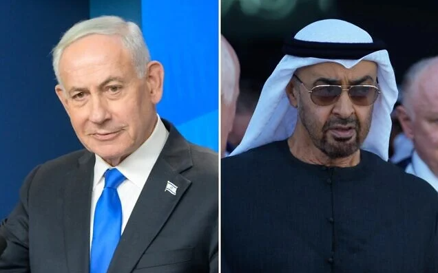 Netanyahu Met With UAE President Sunday in Rare Trip to Country