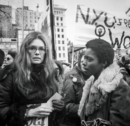 Gloria Steinem writing became more political in her 30s