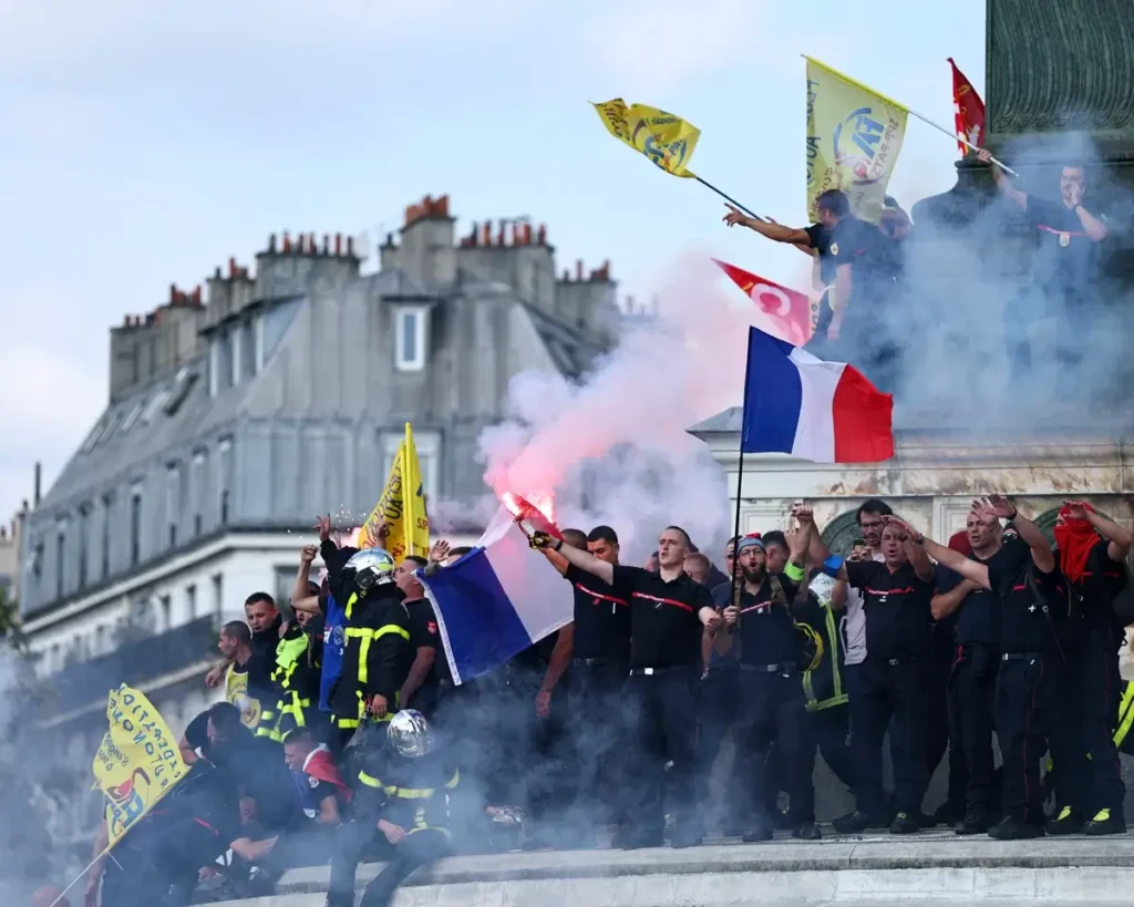 France counts the cost of worst unrest in years as tensions flare again in Paris