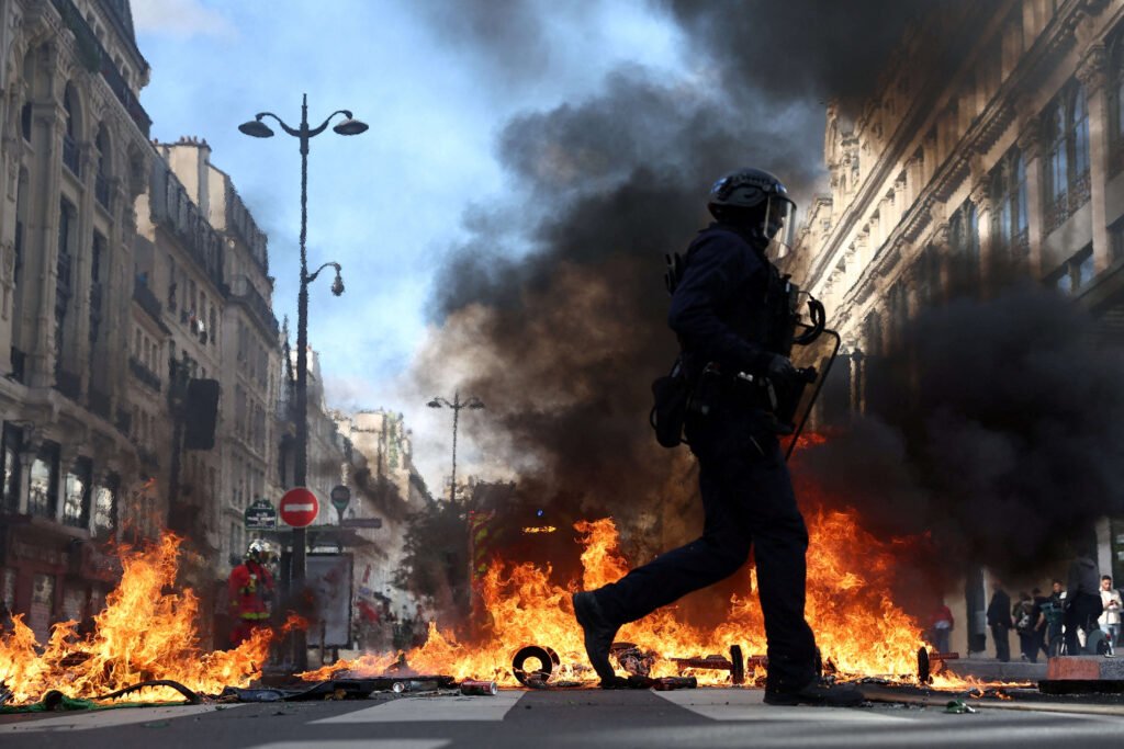 President Macron to address the nation at 8 p.m. local time (1800 GMT), his office says